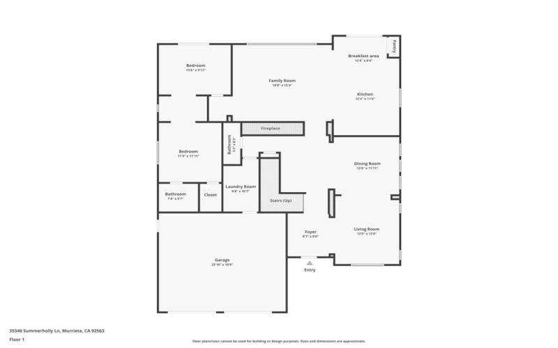 First Floor, Floorplan