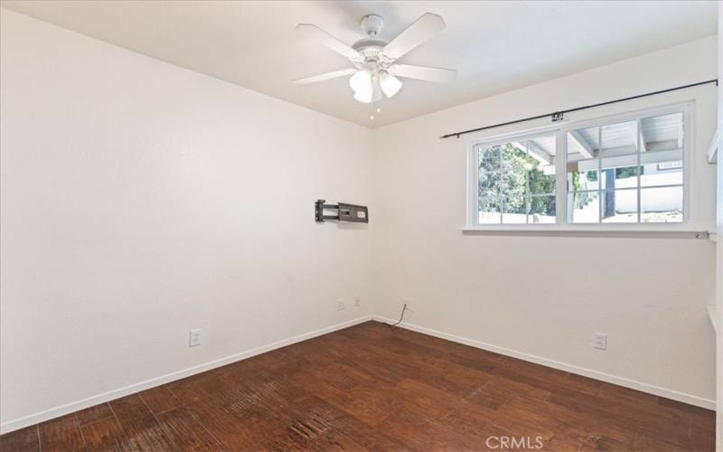 Another view of third bedroom.