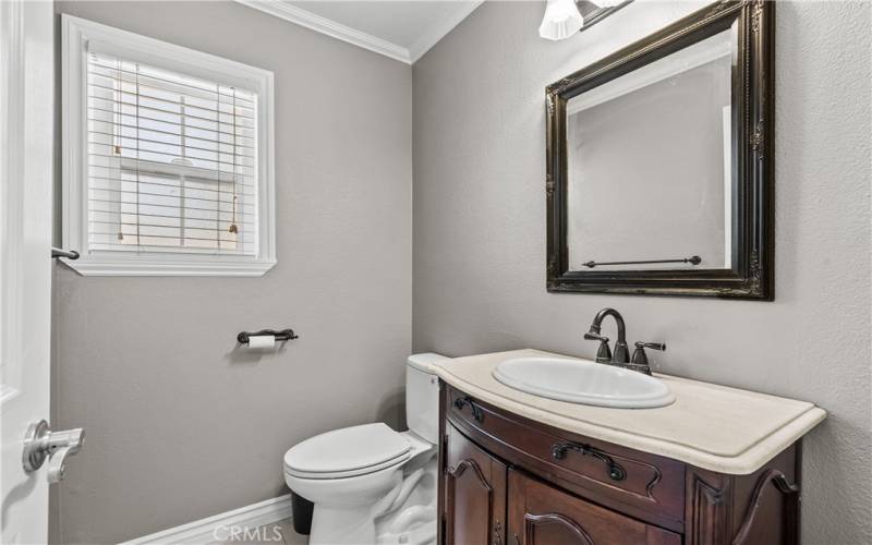 Downstairs guest bathroom