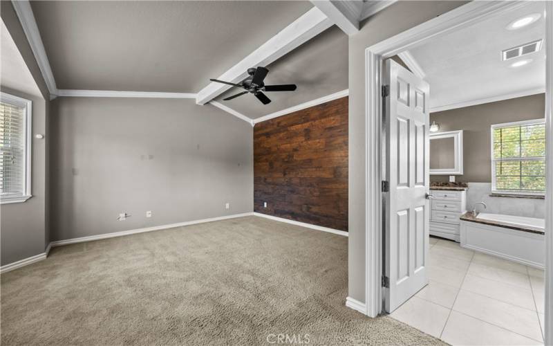 Primary Suite with Walk in Closet