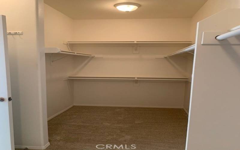 Primary Walk-in Closet