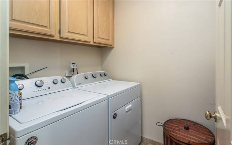 Laundry room off of Kitchen