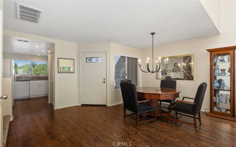 Dining room area