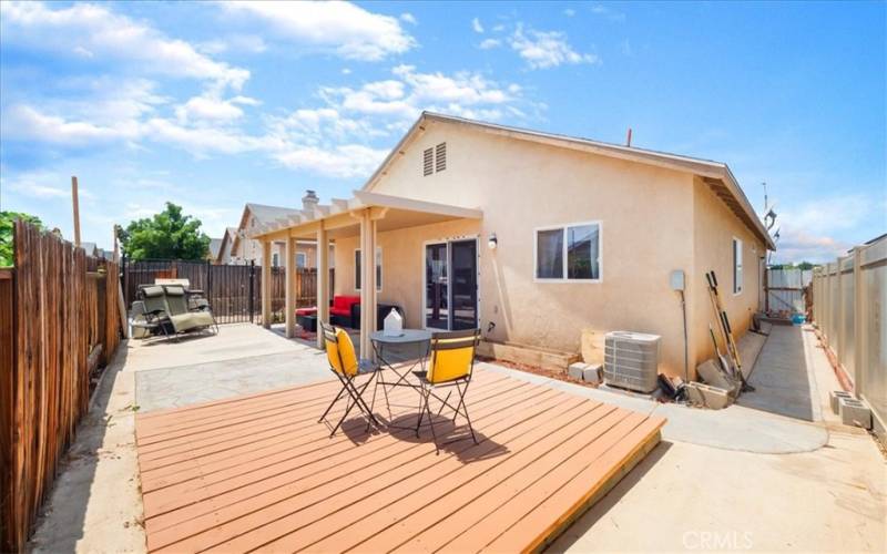 Alumawood patio cover.