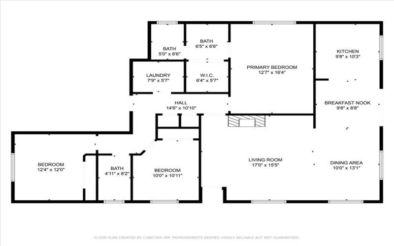 Spacious floor plan of your new home.