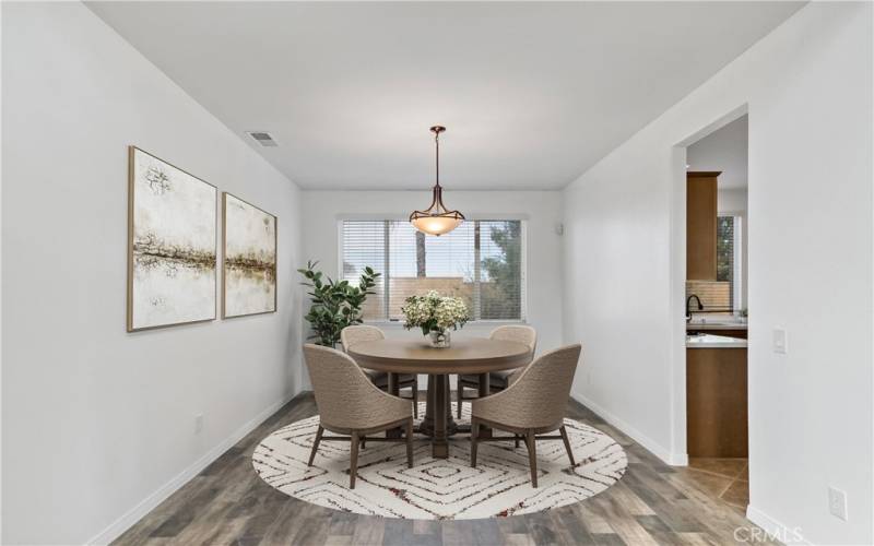 Dining Room - Virtually Staged