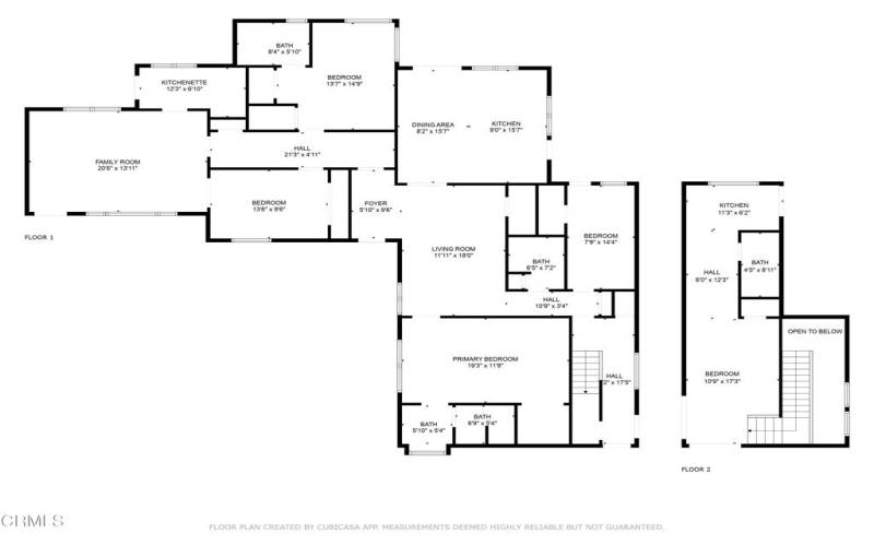 162 S La Luna Floor Plan