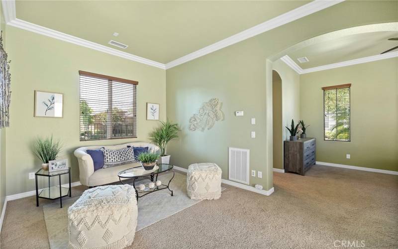 Sitting area in Casita