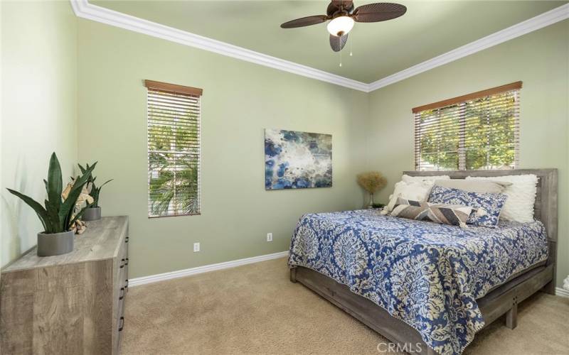 Bedroom area in Casita