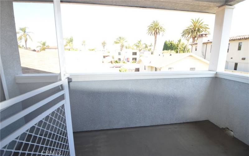 Balcony off Primary Bedroom