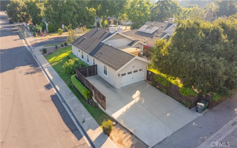 RV/boat parking and driveway for off street parking