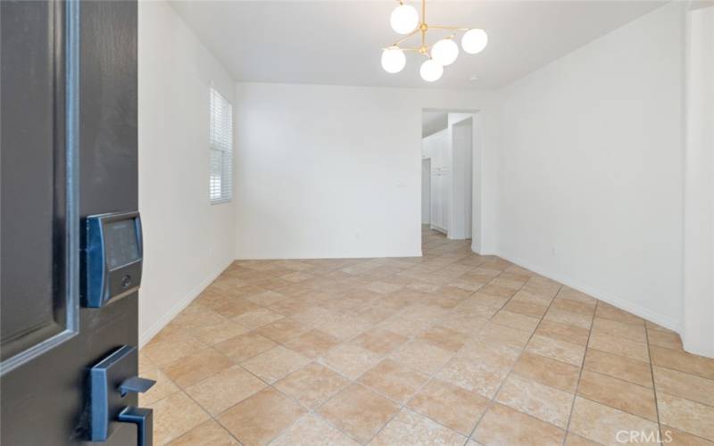 Home features tile flooring throughout the common areas.