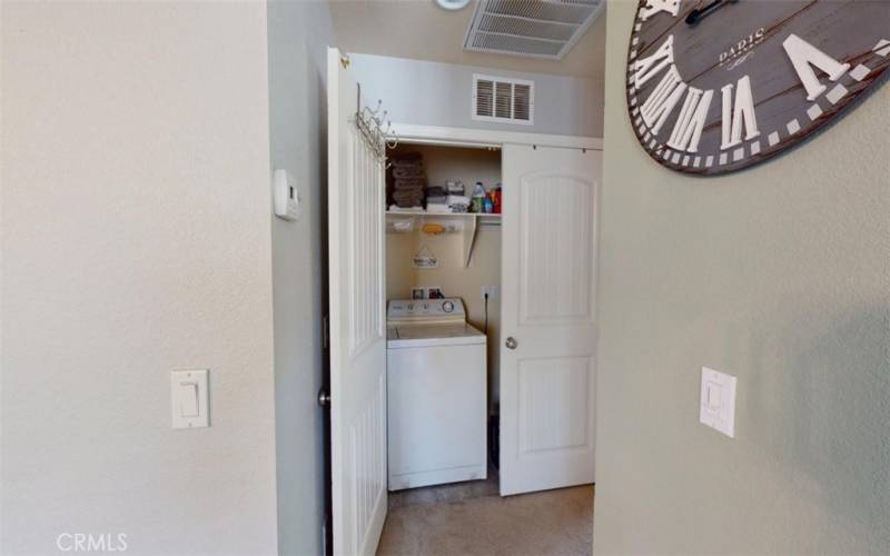 Laundry closet