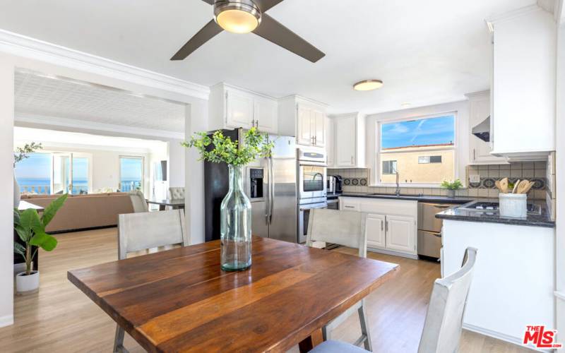 Breakfast nook and Kitchen