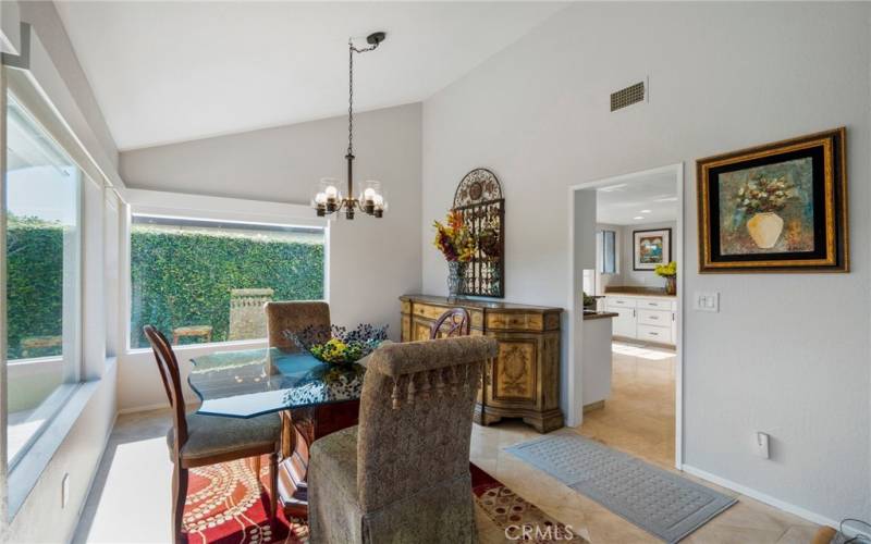 Formal Dining Room off the kitchen