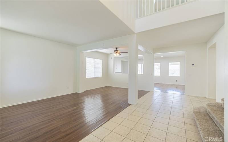 Come inside down the living room and dining room leading into the kitchen