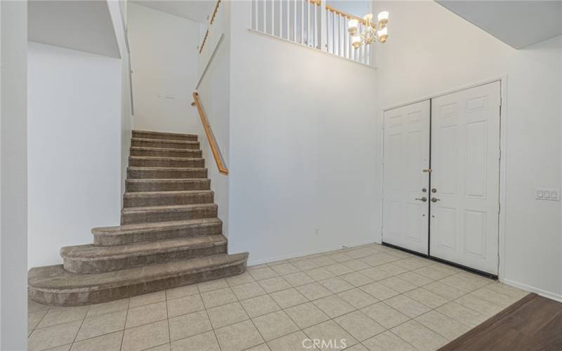 Up the stairs to the loft and four more bedrooms