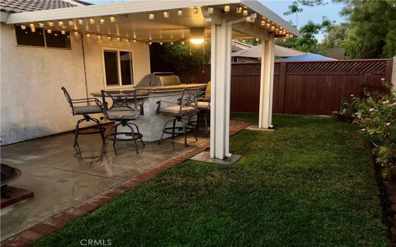 evening patio