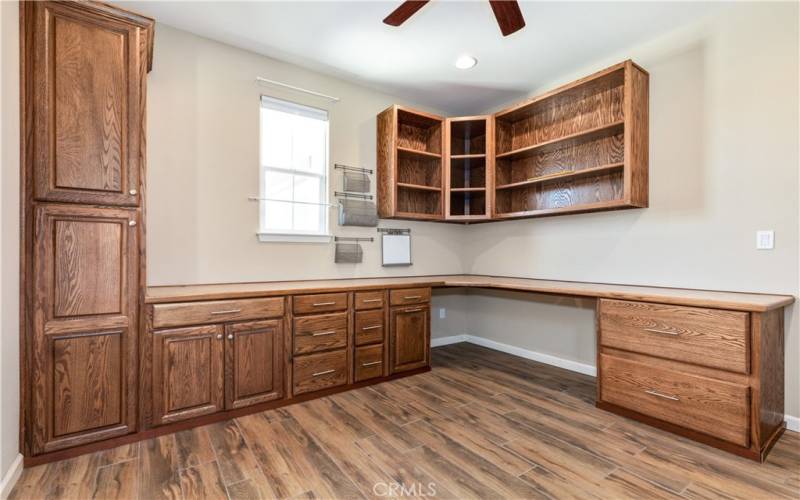 Built-in Desk and Cabinetry