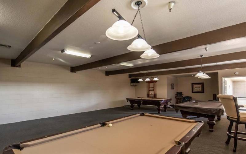 pool room