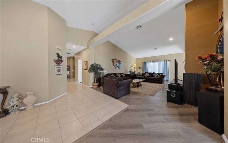 View from Dining Room - Facing Hallway to Bedrooms