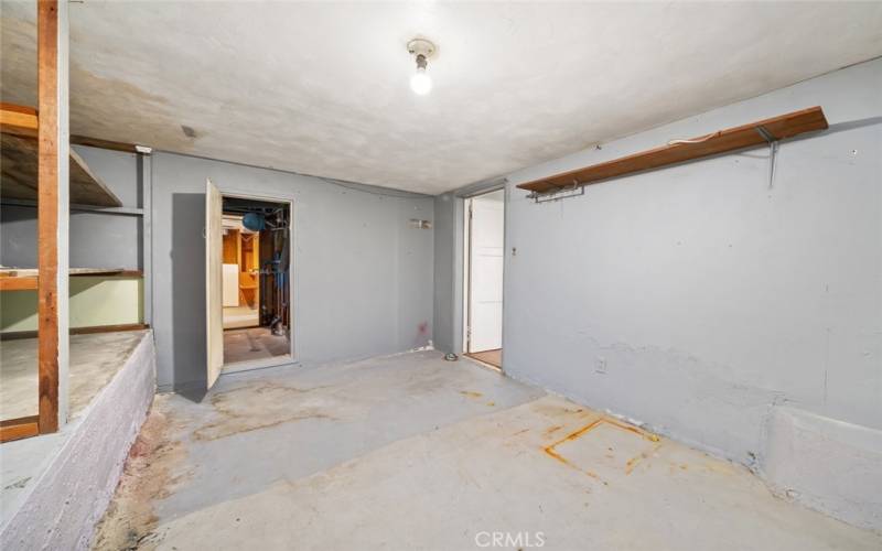 Downstairs room (garage conversion)