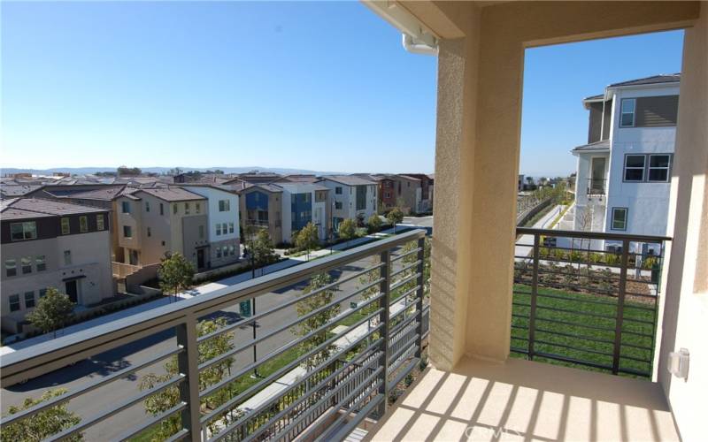 Balcony off on 2nd Floor Great Room.