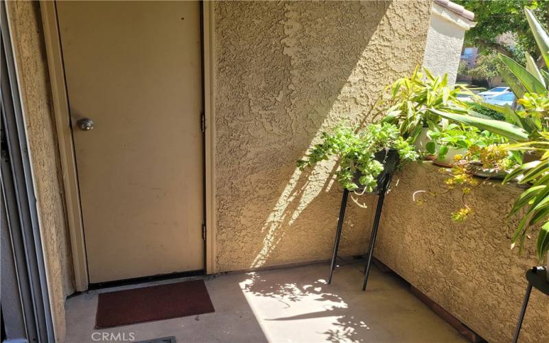 Storage room next to the Patio