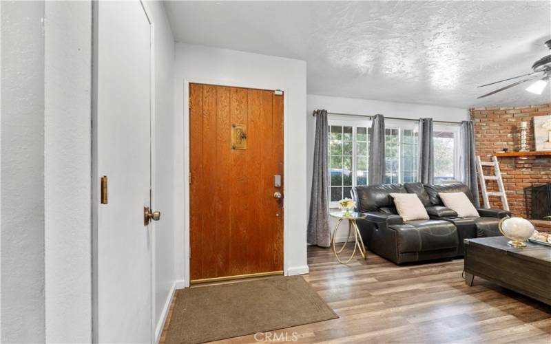 Entry into formal living room.