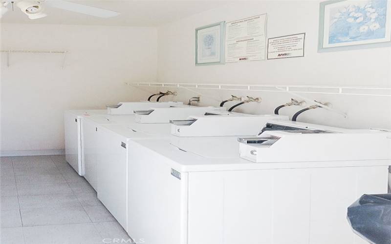 Community washer & dryer area