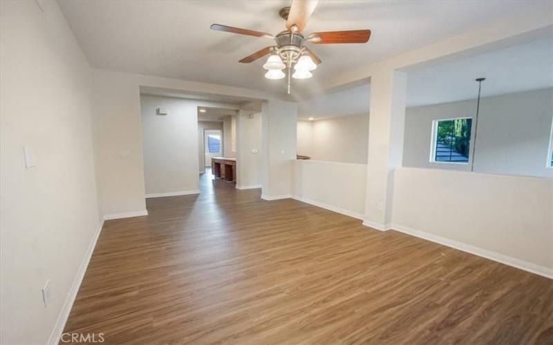 Upstairs bonus room