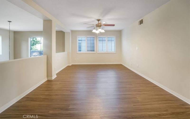 Upstairs bonus room