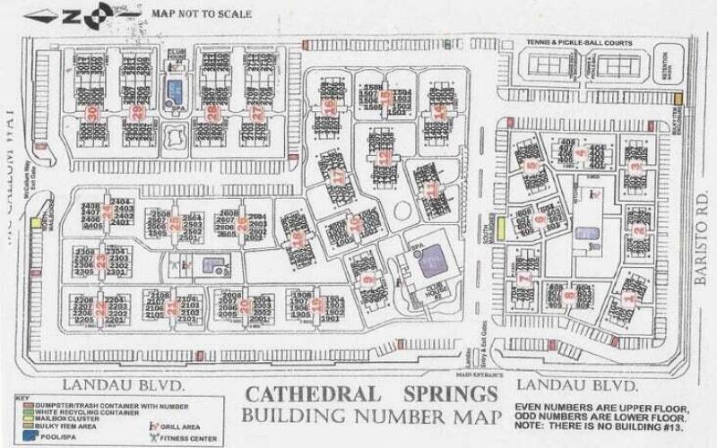 Ctedral Springs map