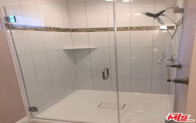 Over sized master shower