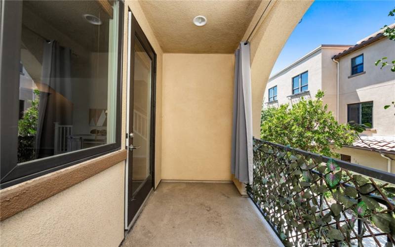 Living Room balcony