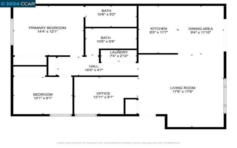 Floor plan for 2925 Ptarmigan #2