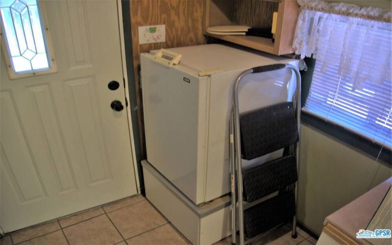 Small Freezer in Mudroom