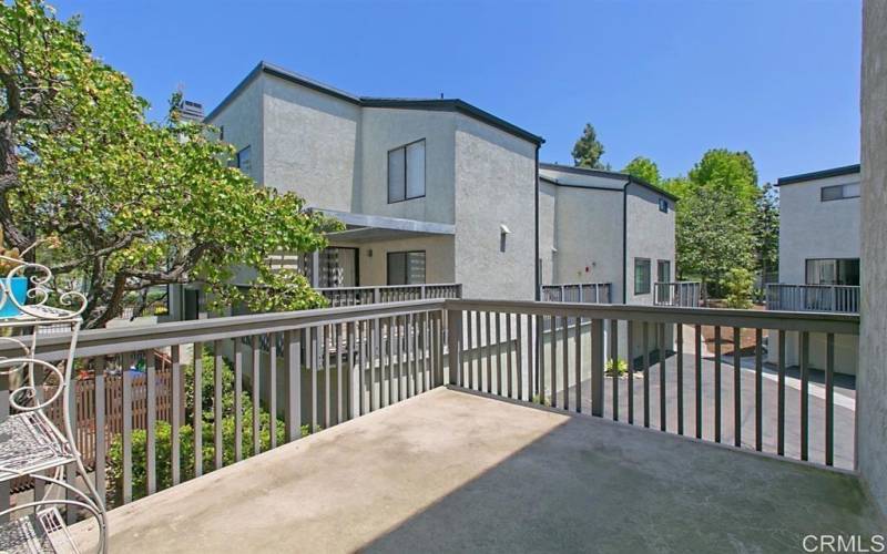 Outdoor deck to dine or relax