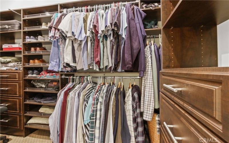 Large walk-in closet