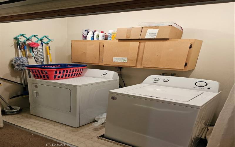 Large indoor Laundry located on 2nd floor near all bedrooms