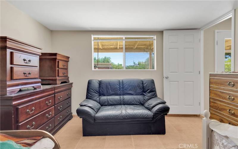 Guest house bedroom.