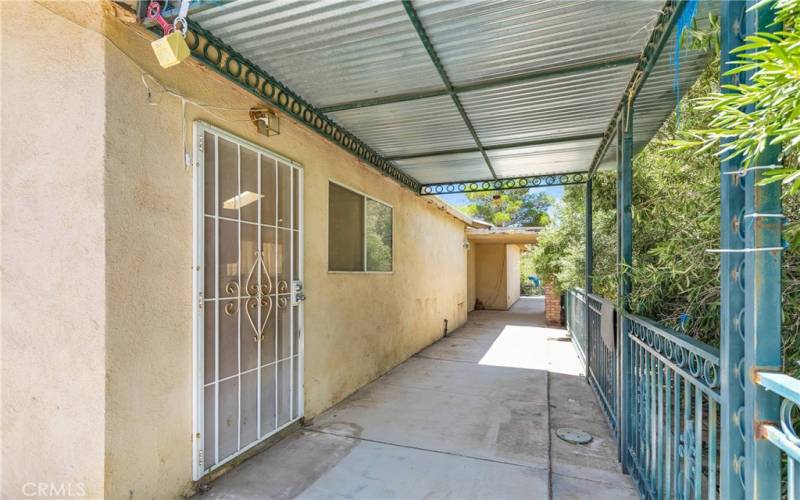 Front door/porch.