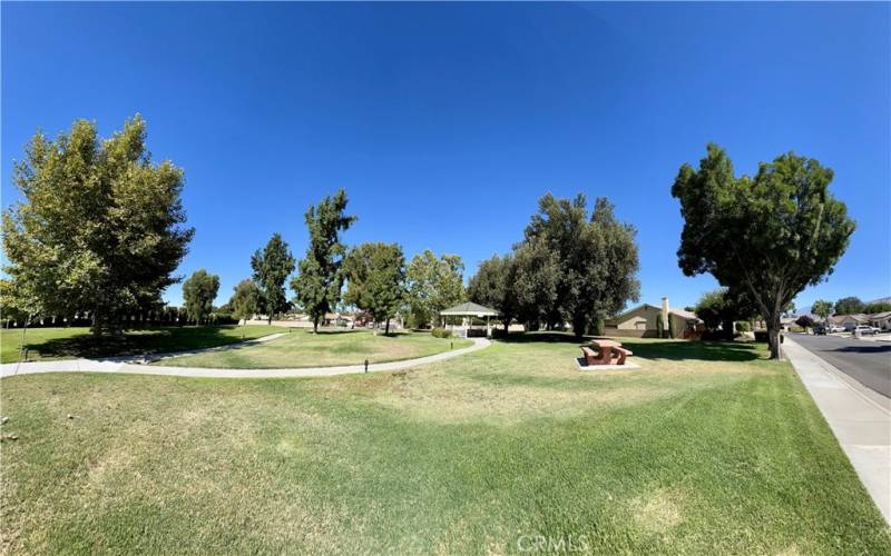 Community green space, approx. 250' away via sidewalk.