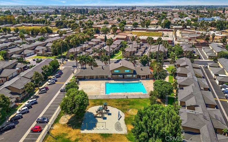 Community Pool, Playground, and Community Area