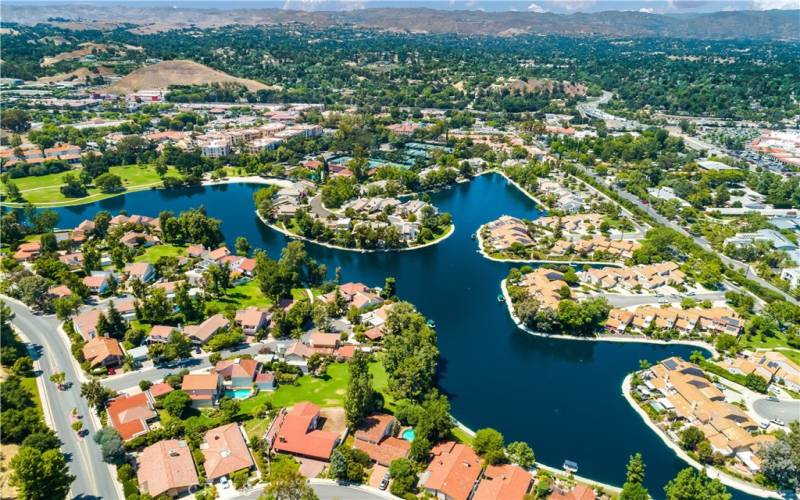 Calabasas lake