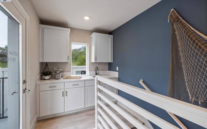 Model Home( rooftop deck entryway)