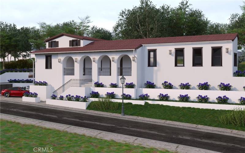 Front of home_ Rendering