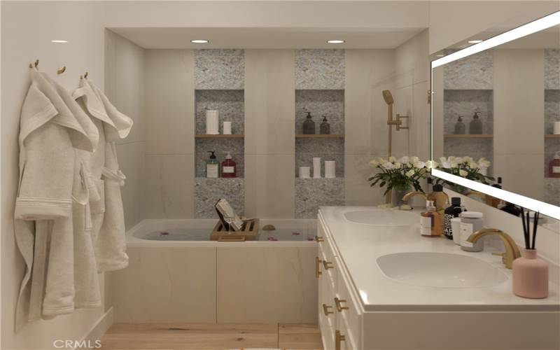 2nd Bathroom_ Rendering