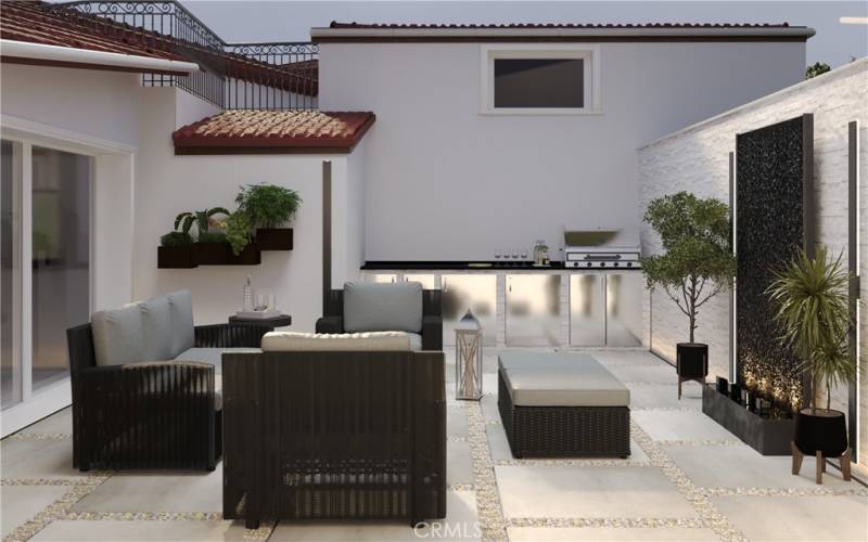 Courtyard 2_ Rendering