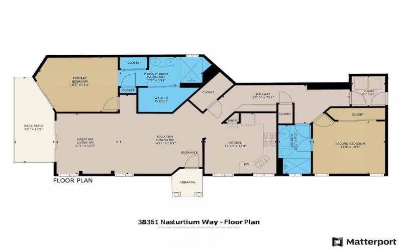 38361 Nasturtium Floor Plan